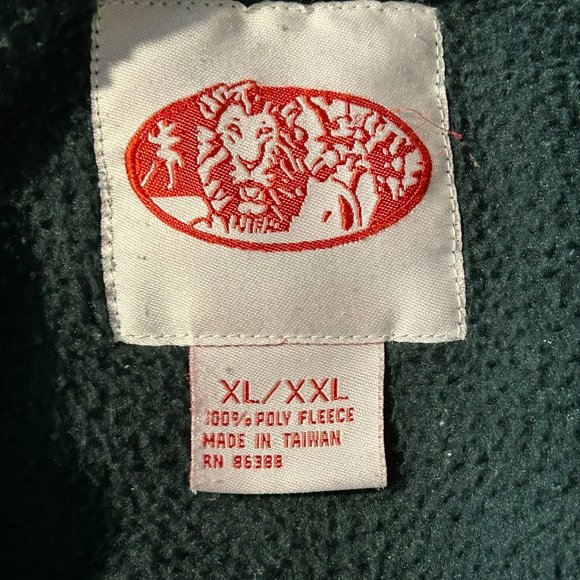 Overseas Adventures Club Fleece Vest Green Size XL/2XL - Picture 7 of 7